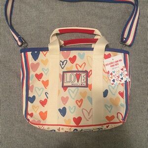 Brighton Red White and You Mini Tote